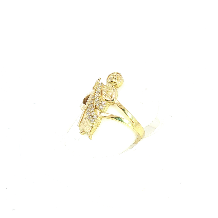 10K Yellow Gold Saint Jude Ring