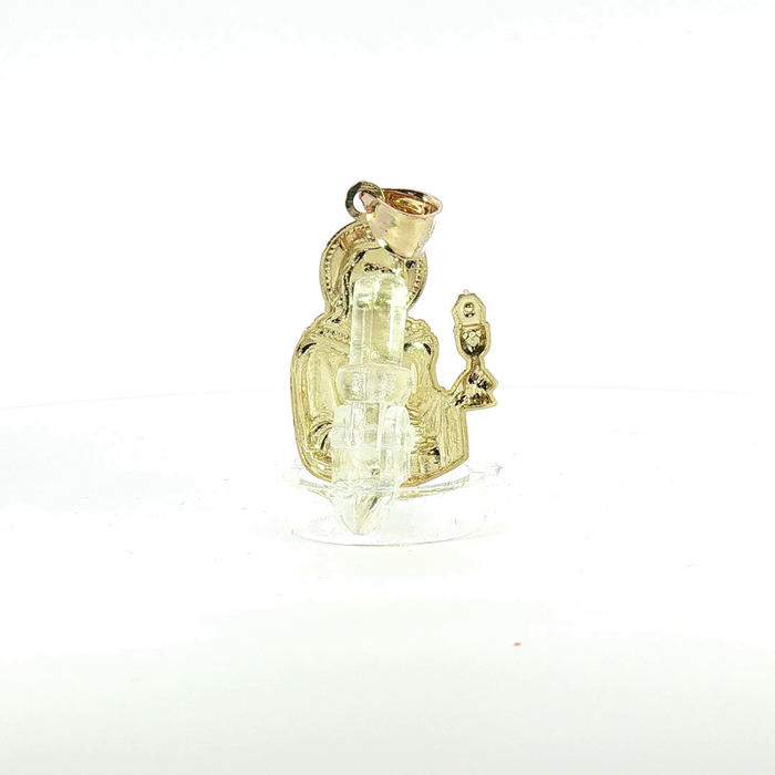 10K Yellow Gold Santa Barbara Pendant - Small