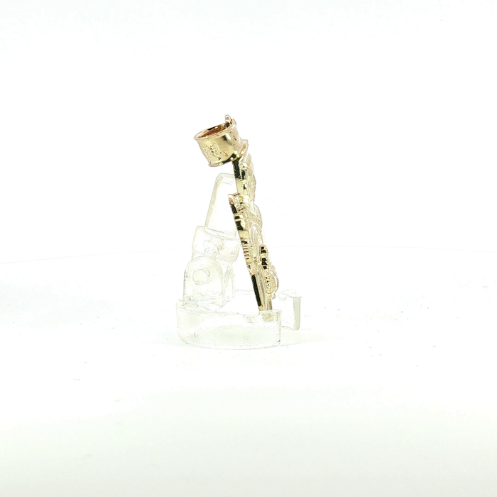 10K Yellow Gold Santa Barbara Pendant - Small