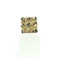 10K Yellow Gold Square Nugget Ring - Big