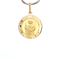 10K Yellow Gold St. Jude Thaddeus Medallion Pendant