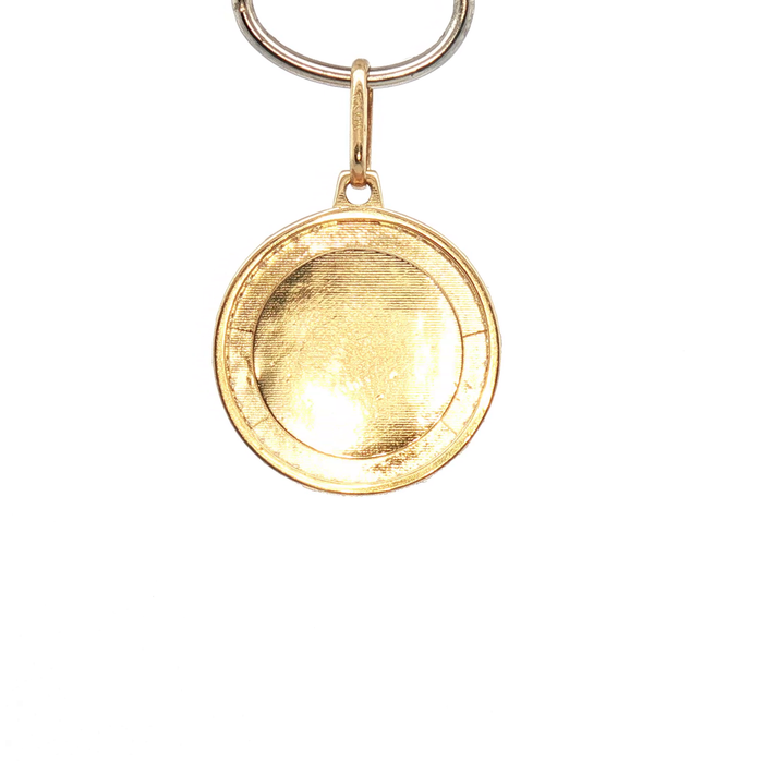 10K Yellow Gold St. Jude Thaddeus Medallion Pendant
