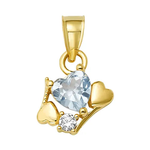 10K/14K Gold Cross Ring with Gemstones