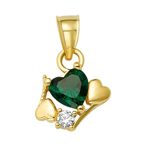 10K/14K Gold Cross Ring with Gemstones