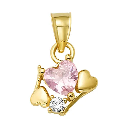 10K/14K Gold Cross Ring with Gemstones
