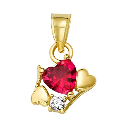10K/14K Gold Cross Ring with Gemstones