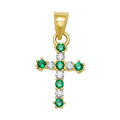 10K/14K Gold Solitaire Ring with Gemstone