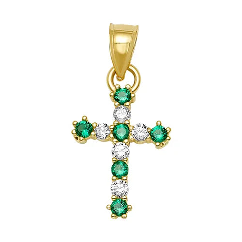10K/14K Gold Solitaire Ring with Gemstone