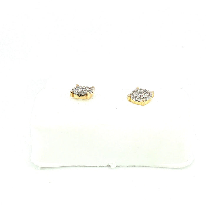 14K 0.25Ct Diamond earrings - UN-0336