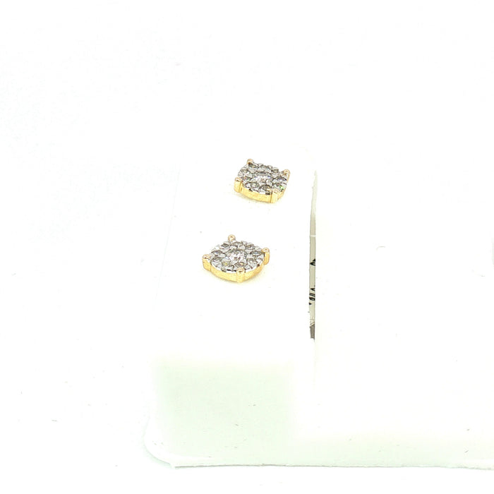 14K 0.25Ct Diamond earrings - UN-0336