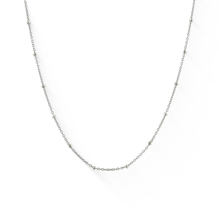 771946 - Sterling Silver - 16" Saturn Cable Chain