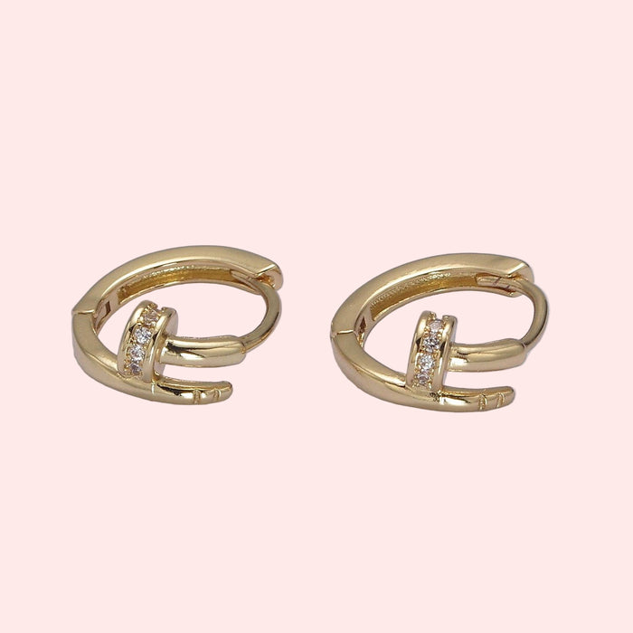 24k Gold Filled Nailed It Huggies