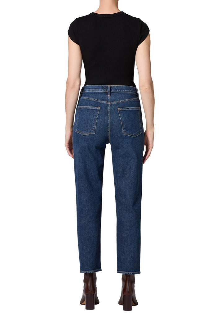90's Pinch Waist Crop Jean
