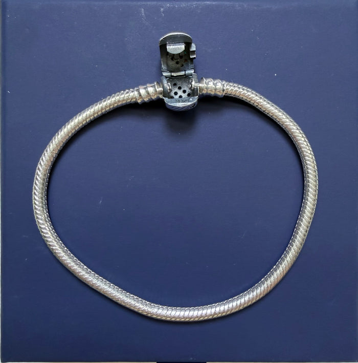 Blank Sterling Silver Charm Bracelet