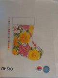 Grandma's Roses Mini Stocking