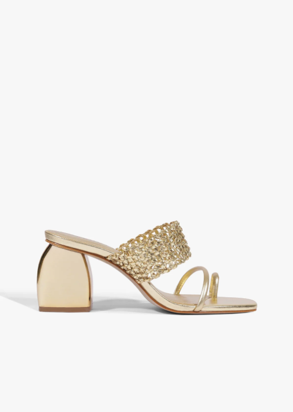 Aberdeen Mid Metallic Sandal