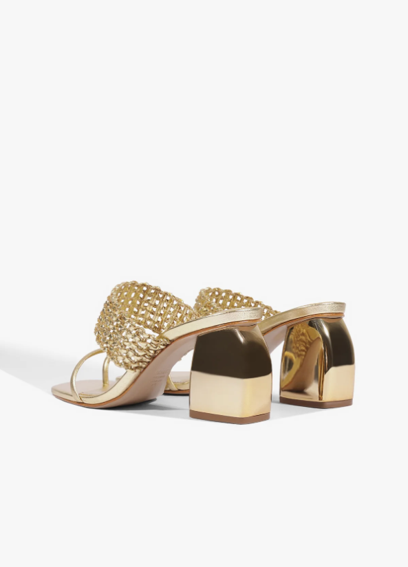 Aberdeen Mid Metallic Sandal