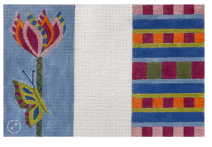 Abstract Flower Eyeglass Case