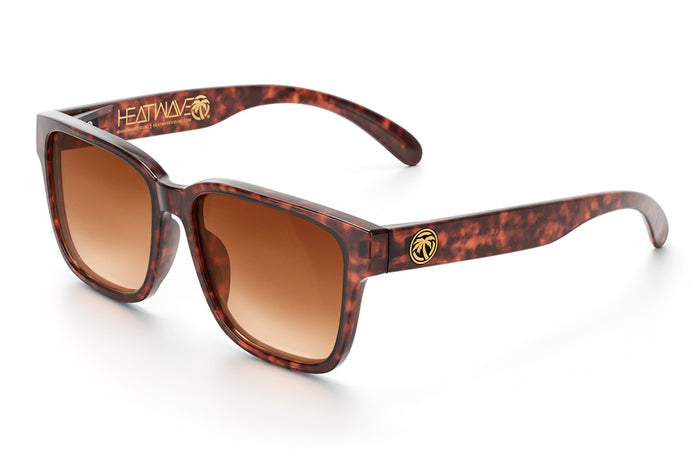 Brown Lurk Lens - Tortoise Arm Gold Emblem