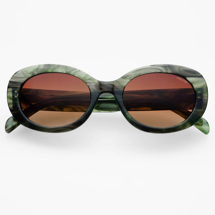 Aria Oval Sunglasses