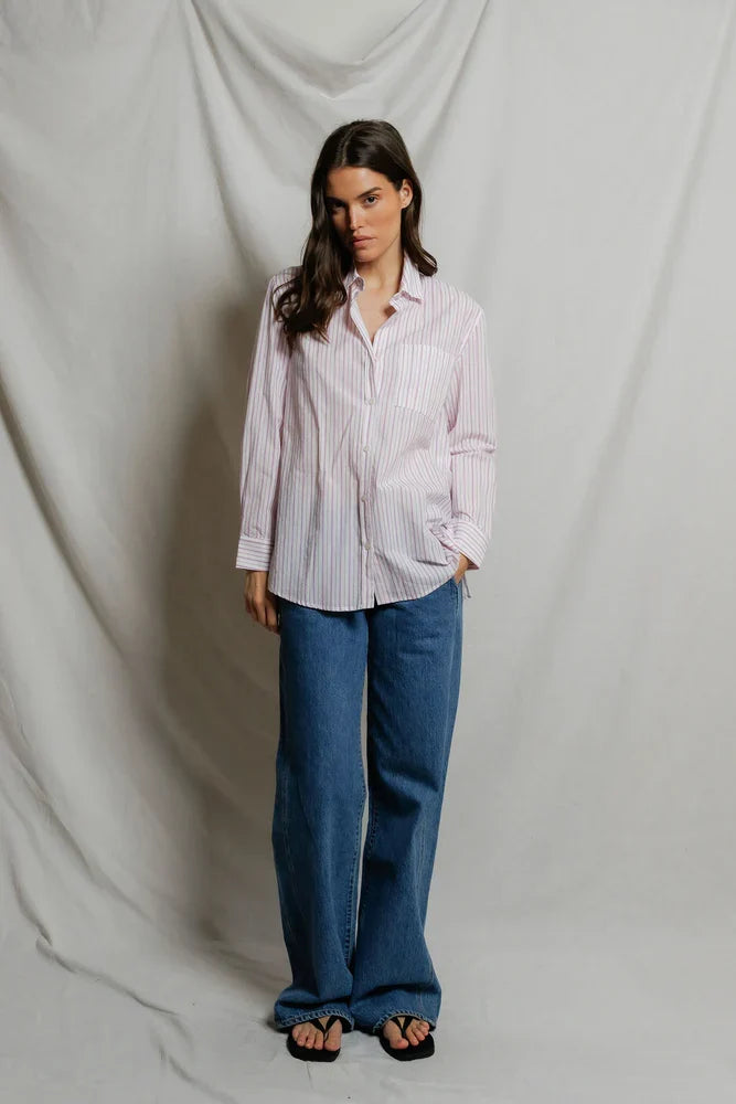 Avalon Poplin Button Down
