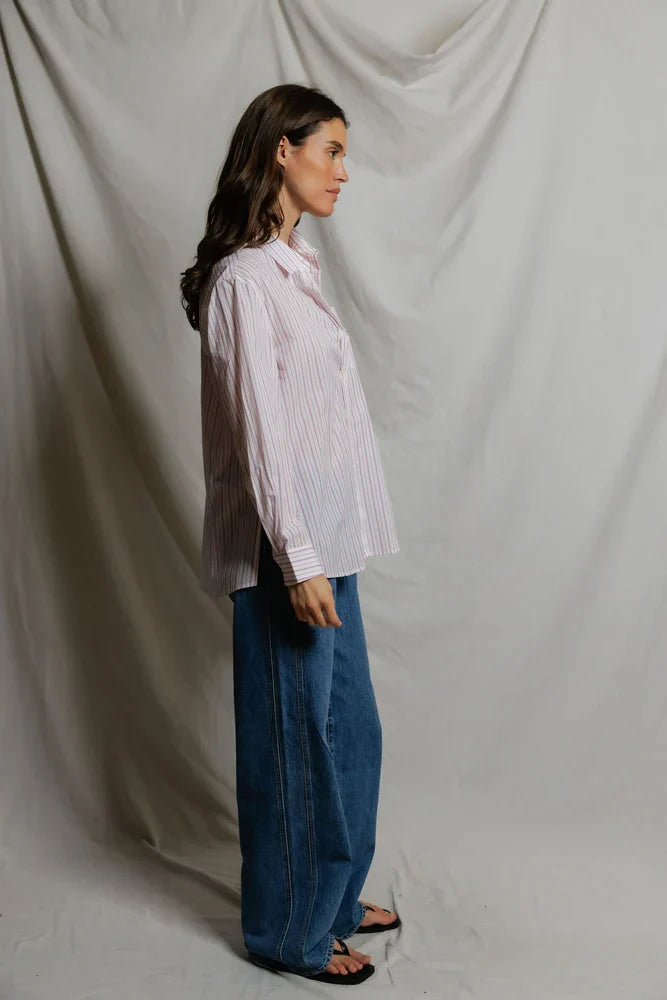 Avalon Poplin Button Down