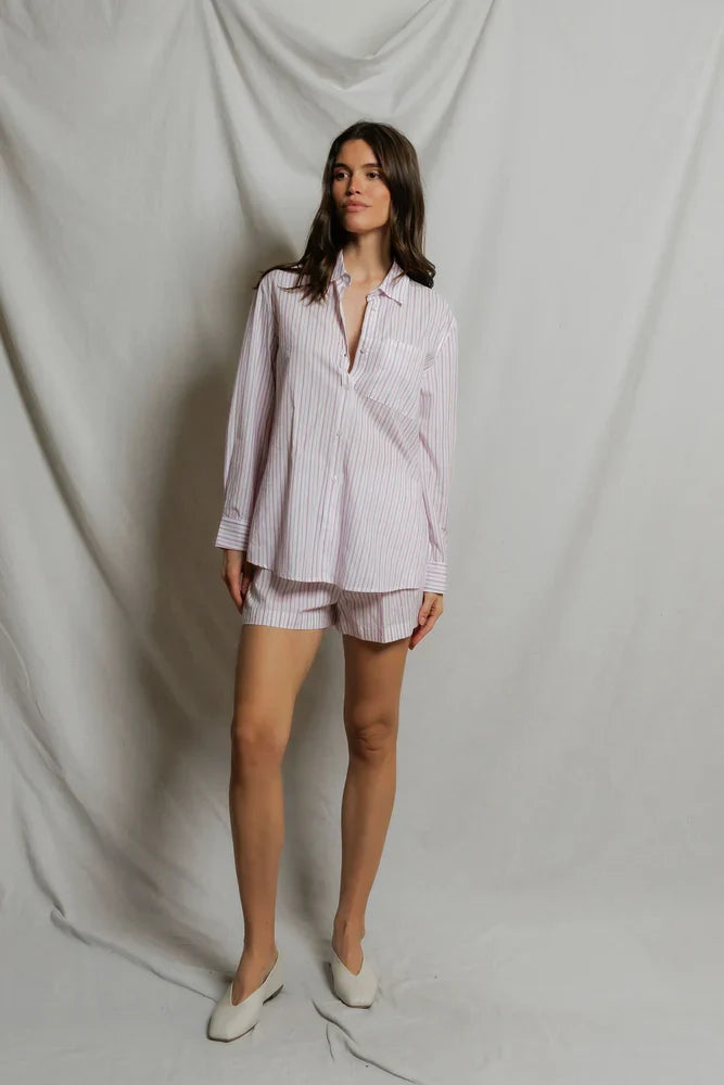 Avalon Poplin Button Down
