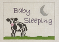 Baby Sleeping-Cow