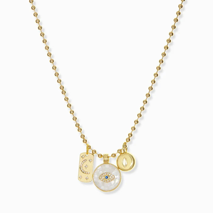 Ball Chain Charm Necklace
