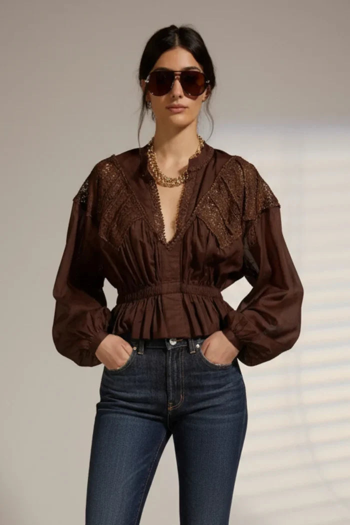 Bangles Lace Blouse