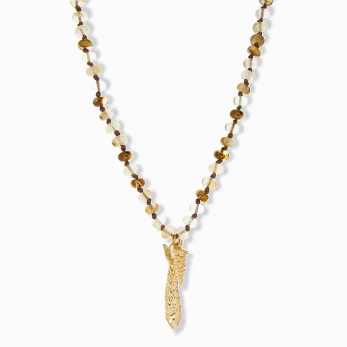 Beachside Rondelle Beaded Necklace