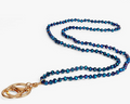 Beaded Chatelaine-Royal Sapphire