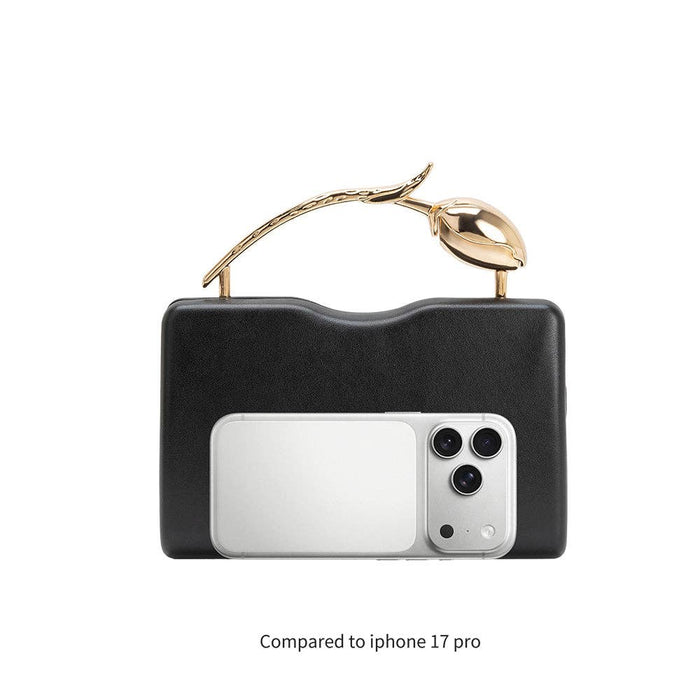 Belle Top Handle Bag - Black
