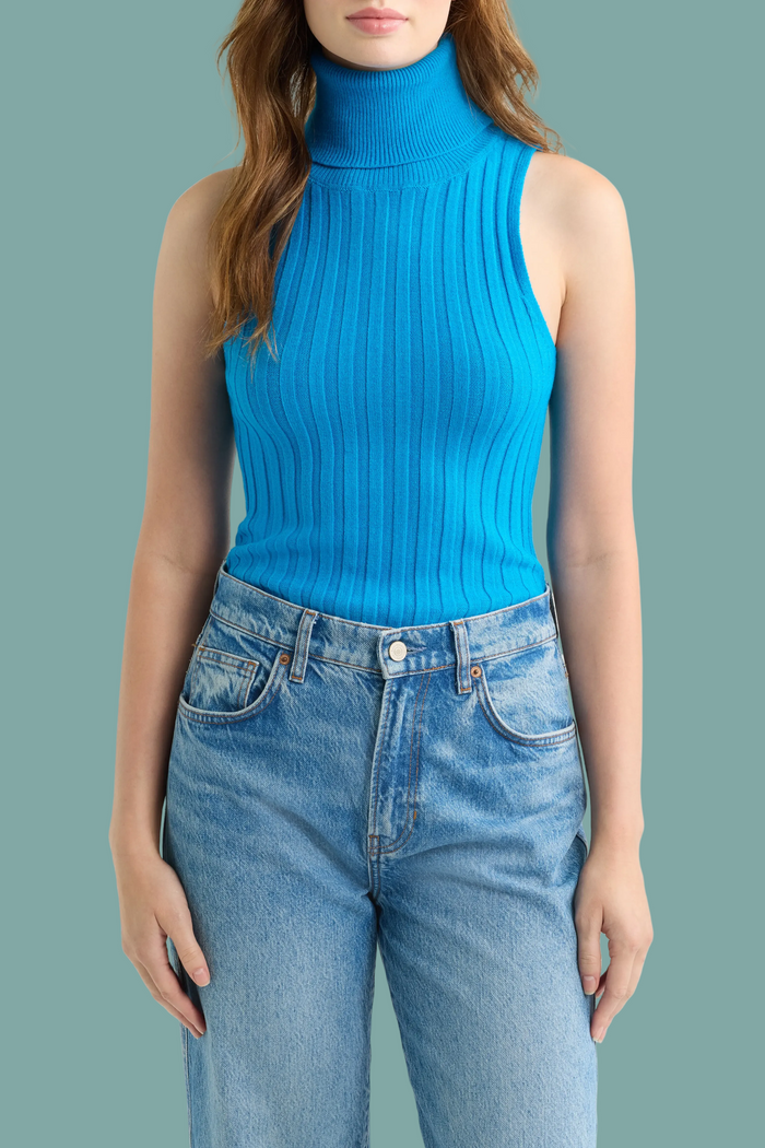 Ben Turtleneck Knit Top