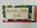 Beverly Hills Hotel Matchbox Canvas