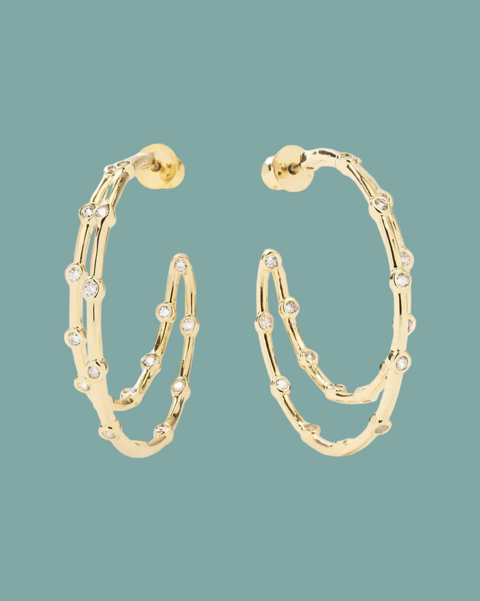 Big Ass Doubled Hoops 1.5'