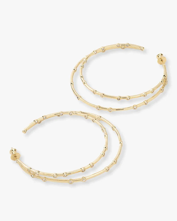 Big Ass Doubled Hoops 2.5'