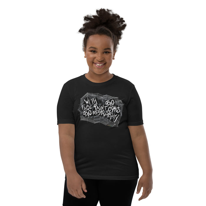 Big Responsibility Youth T-Shirt (White)