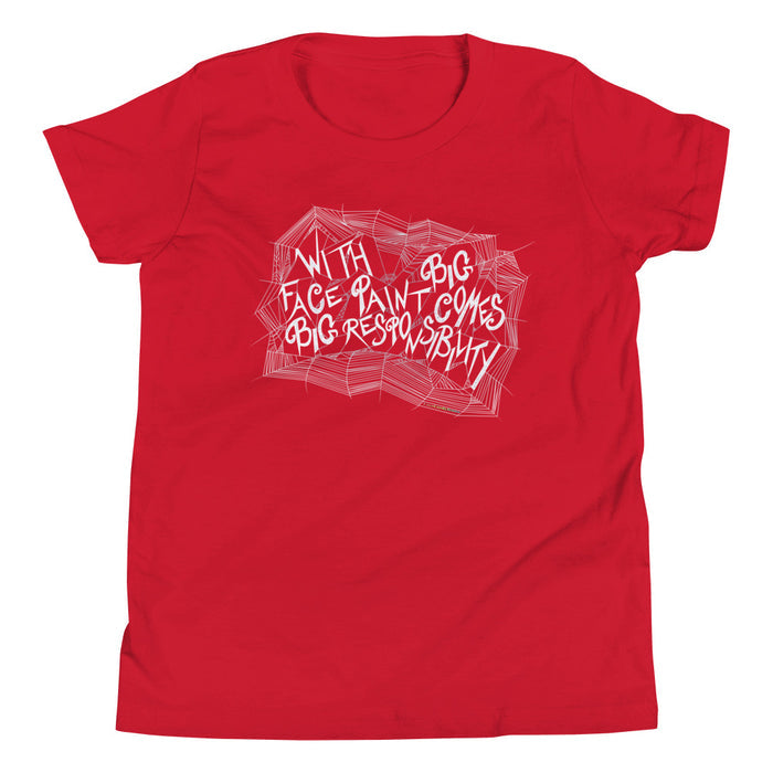 Big Responsibility Youth T-Shirt (White)