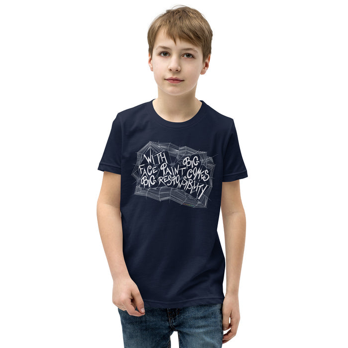 Big Responsibility Youth T-Shirt (White)