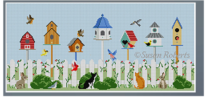 Birdhouse Garden