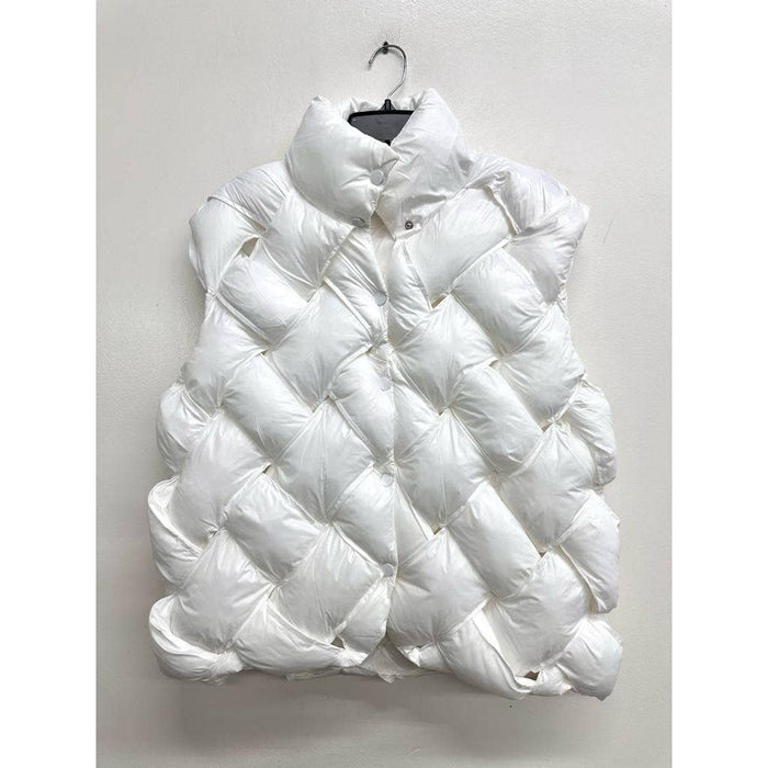 Black SNUG AND STYLISH PUFFER VEST