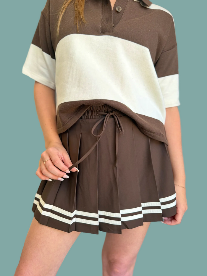 Bleacher Babe Performance Mini Skirt