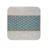 Blue Fish Scale Eye Glass Case