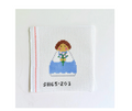 Blue Flower Angel Canvas
