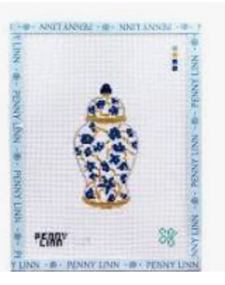 Blue Ginger Jar