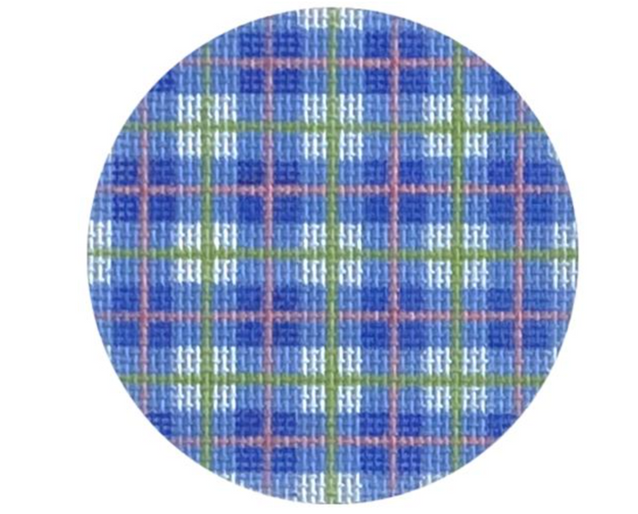 Blue Madras Plaid Insert