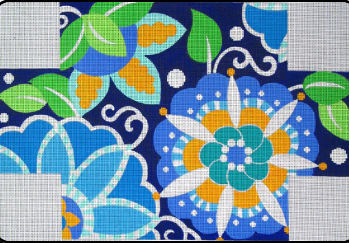 Blue Pinwheel Brick
