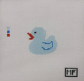 Blue Rubber Duck