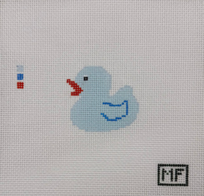 Blue Rubber Duck
